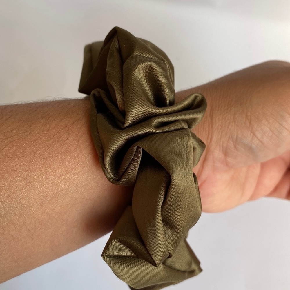 Handmade Satin Scrunchie - Picture 3 of 4
